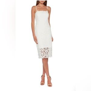 Bardot Lina Lace Sheath Dress 8/M